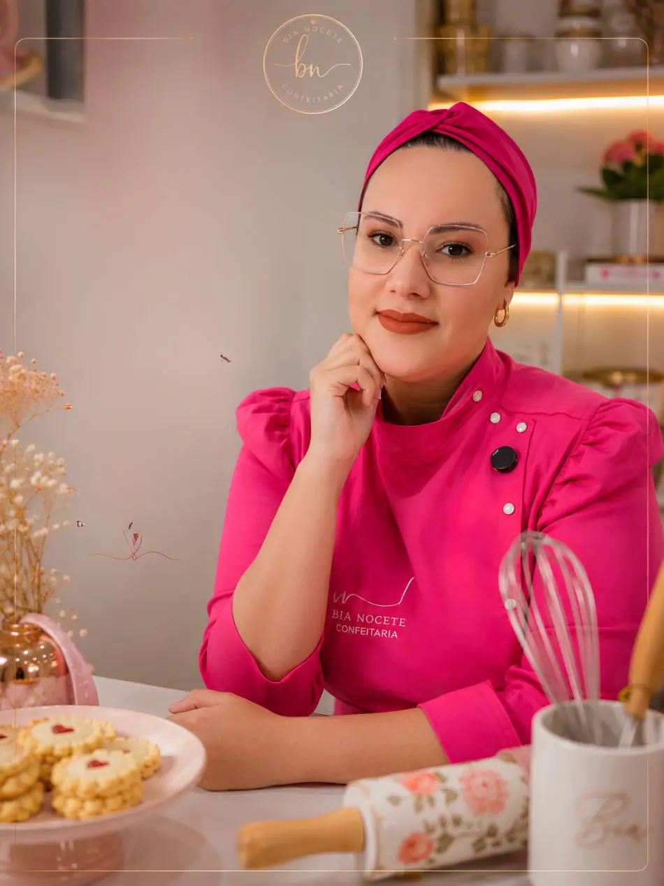 Bia Nocete, confeiteira e professora